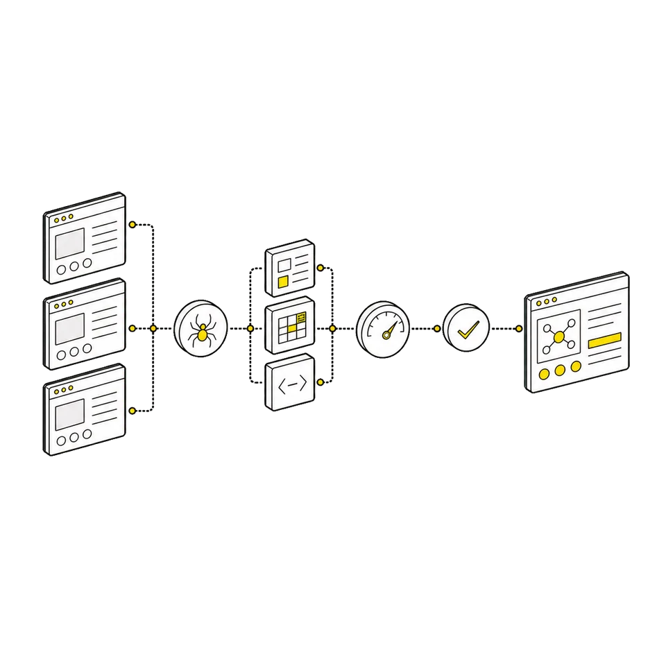 Inputs passing through retrieval, evaluation, and approval before an agent action